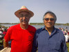Dennis and George Tatsiechele on Canada Day in Yellowknife.