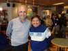 Dennis with Leocadio Juracan of Guatamala and founder of Cafe Justica.