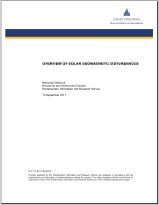 Overview of Solar Geomagnetic Disturbances Overview of Solar Geomagnetic Disturbances