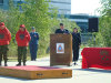 Change of Command ceremony