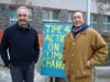 Dennis with Dene National Chief Bill Erasmus.