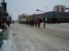 Members of Scouts, Girl Guides, Beavers, Cubs, and Brownies join the parade